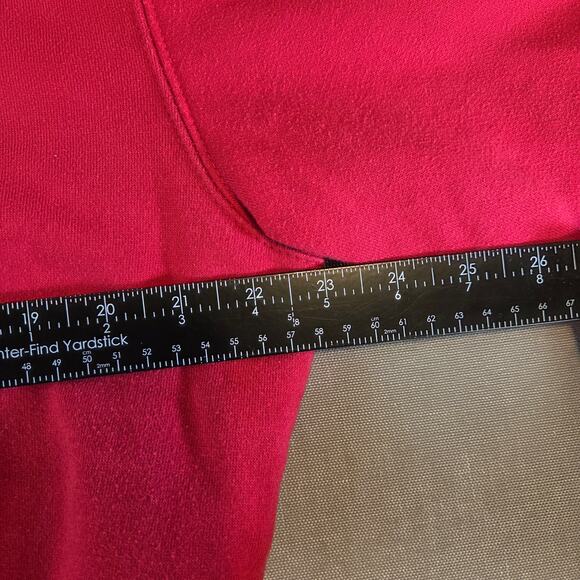 Colosseum Wisconsin Badgers Hoodie Men’s M Red NCAA Sweatshirt - Picture 9 of 11